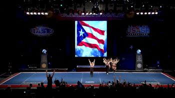 Fire All Stars - (Puerto Rico) [2019 L6 International Open Large Coed Semis] 2019 The Cheerleading Worlds