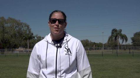 St. Anselm Coach Gagnon On Her Team's Attitude & Energy