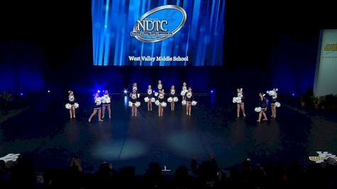 West Valley Middle School [2022 Junior High Pom Semis] 2022 UDA National Dance Team Championship