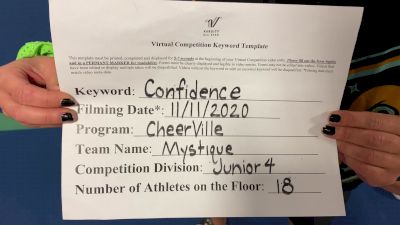 Cheerville Athletics BG - Cheerville Athletics BG - Mystique [L4 Junior - Small] Varsity All Star Virtual Competition Series: Event IV
