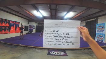 Cheer Xcel - Purple Reign [L1 Senior] 2021 The Regional Summit Virtual Championships