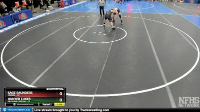 Hunter Lukes over&nbsp;Sage Saunders