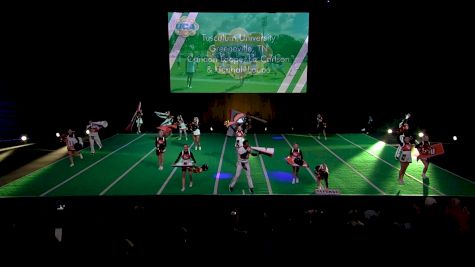 Tusculum University [2026 Small Coed Division I - Game Day Semis] 2026 UCA & UDA College Cheerleading and Dance Team National Championship