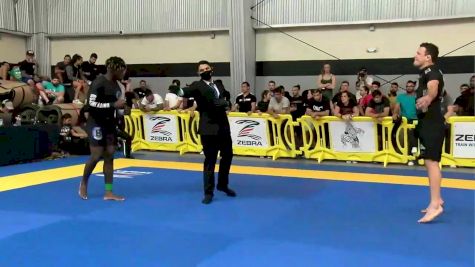 Devhonte Johnson vs Arnaldo Maidana 2021 Pan IBJJF Jiu-Jitsu No-Gi Championship Flozone