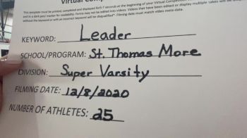 St Thomas More Catholic School [Super Varsity] 2020 UCA Louisiana Virtual Regional