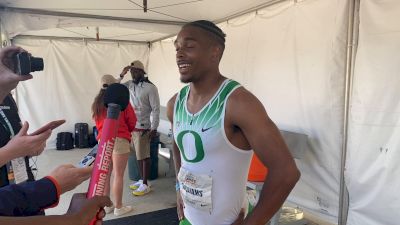 Oregon's Micah Williams Runs Blazing 9.83 100m