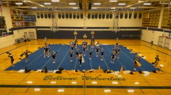 Bellevue High School [High School -- High School Situational Sideline/Crowdleading Cheer] 2021 USA Virtual Spirit Regional I