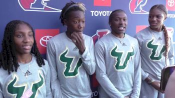 USF Women Break Down Their 4x200m Championship of America Title At Penn Relays