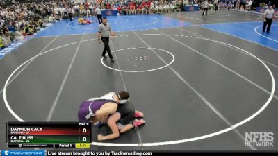 Cale Buss&nbsp;over&nbsp;Daymion Cacy