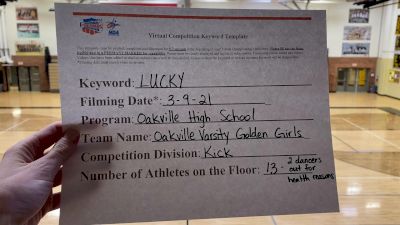 Oakville High School - Golden Girls [Varsity - Kick] 2021 NCA & NDA Virtual March Championship
