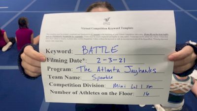 The Atlanta Jayhawks - Sparkle [L1 Mini - Small] 2021 MG Extravaganza Virtual Nationals