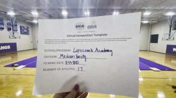 Lipscomb Academy [Medium Varsity] 2021 UCA & UDA November Virtual Regional
