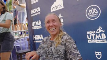 Unbelievable Effort From Lauren Gregory Leads To OCC Championship Title At HOKA UTMB Mont-Blanc | Post Race Interview