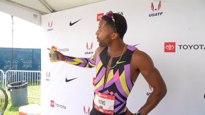 Kyree King Reacts to 20.71 Semi Finish: Competitive Training, Longevity & Finals Bound | Post-Race Interview 2026 USATF
