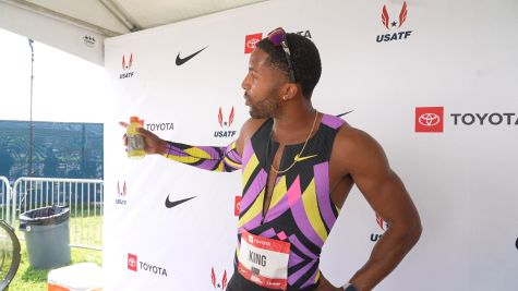 Kyree King Reacts to 20.71 Semi Finish: Competitive Training, Longevity & Finals Bound | Post-Race Interview 2026 USATF