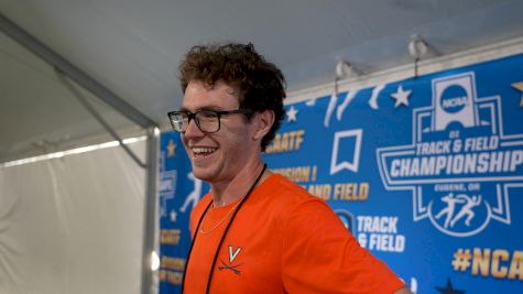 Gary Martin Breaks Down Winning His Prelim Heat After Advancing To NCAA 1500m Final