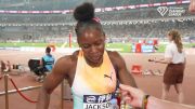 "I'm Not Satisfied" Shericka Jackson Reacts After MASSIVE 200m Run | Xiamen Diamond League 2026