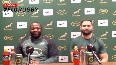 Rugby Championship Springbok Press Conference