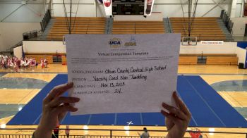 Obion County Central High School [Large Varsity Coed Non Tumbling] 2023 UCA & UDA November Virtual Challenge