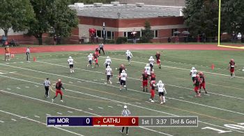 Highlights: Moravian Vs. Catholic | 2023 Landmark Football