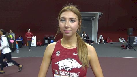 Tiana Lostracco Third In Mile At 2025 SEC Indoors