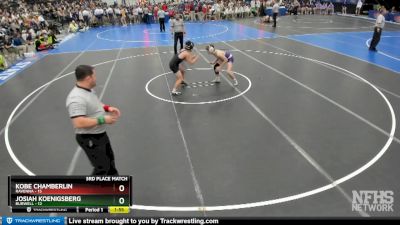 Josiah Koenigsberg&nbsp;over&nbsp;Kobe Chamberlin