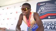 Chris Bailey Reacts to 400m National Title: Justin Robinson's Post-Race DQ, Fast Opening Split & Season Takeaways | Post-Race Interview 2026 USATF