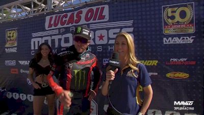 Eli Tomac and Chase Sexton - 450 Class Post-Race Interviews From The Wick 338