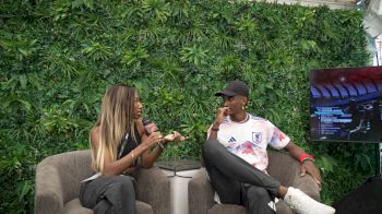 Alison dos Santos Wins & Gives Media Race Tips