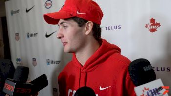 Brady Martin Scores Twice For Canada, Talks About 'Crazy' Atmosphere On New Year's Eve At WJC