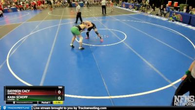 Kash Schoff&nbsp;over&nbsp;Daymion Cacy