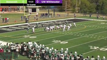 Highlights: UW Whitewater vs Roosevelt | 2024 GLIAC Football