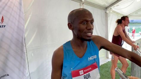 Hillary Bor Doesn't See Himself As The Favorite In The Steeple
