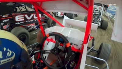 Lucas Oil Onboard: Jason McDougal Winged Outlaw Qualifier #4