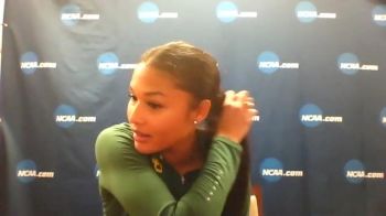Baylor's Aaliyah Miller After Her 800m Win