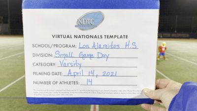 Los Alamitos High School [Small Varsity - Game Day Virtual Finals] 2021 UDA National Dance Team Championship