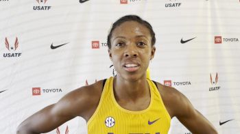 LSU's Michaela Rose After 800m Final