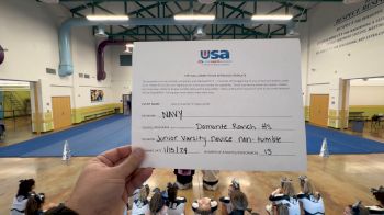 Damonte Ranch High School [Junior Varsity Show Cheer Non Tumbling Novice] 2024 USA Virtual Spirit Regional II