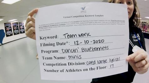 Dancin Bluebonnets - Mini - Contemporary/Lyrical [All Star Mini - Contemporary/Lyrical] Varsity All Star Virtual Competition Series: Event VII