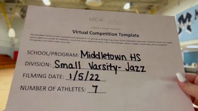 Middletown High School - Dance Team [Varsity - Jazz] 2022 UDA Battle of the Northeast Virtual Dance Challenge