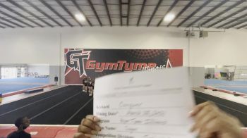 Gymtyme Illinois - Sugar [L2 Junior - Small - B] 2021 Varsity All Star Winter Virtual Competition Series: Event V