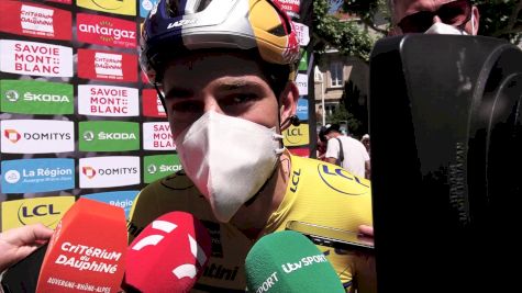 Wout Van Aert Says Dauphiné Overall Victory Too Much