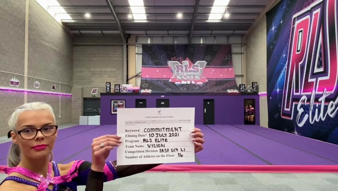 RLS Elite Cheer & Dance - VISION [L1 - U17] 2021 Virtual JAMfest Europe