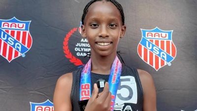 12-Year-Old Yate Hirbo Breaks 12 y/o Girls 3000m National Record at 2026 AAU Junior Olympics
