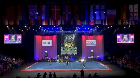 Outlaws Allstars - Code Black (AUS) [2024 L6 International Open Coed Non Tumbling Finals] 2024 The Cheerleading Worlds