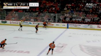 Helge Grans Scores A Diving Goal To Send The Lehigh Valley Phantoms To The Atlantic Division Semifinals | AHL Calder Cup Playoffs