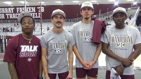 Texas A&M Clinches 2025 SEC Indoor Title With Men's 4x400m Win