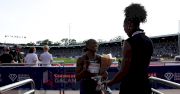 Melissa Jefferson-Wooden Eases to Win in Stockholm | 2026 Diamond League Post-Race Interview