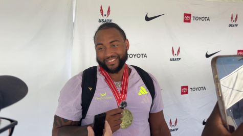 Curtis Thompson Reacts to Clutch Final Throw (87.59m) to Secure 6th National Javelin Title | Post-Event Interview 2026 USATF