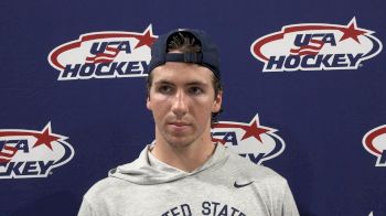 Blackhawks Prospect AJ Spellacy Discusses Third Full Season In Hockey, His Football Past And More